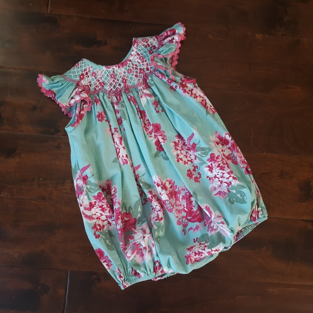 Smocked Auctions Bubble 2t or 24 mo